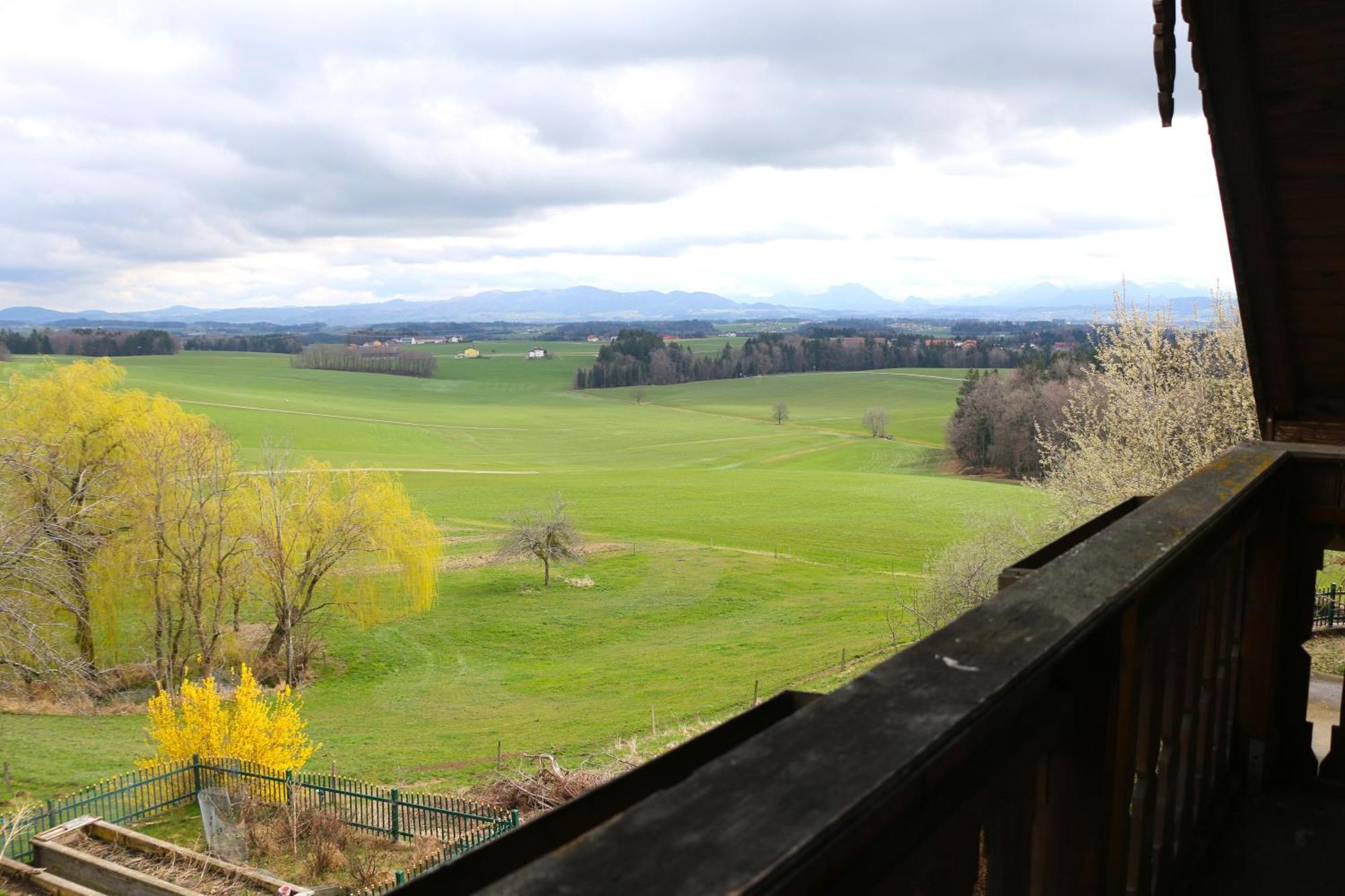 Ferienwohnung Am Bio-Bauernhof Obertrum am See Esterno foto