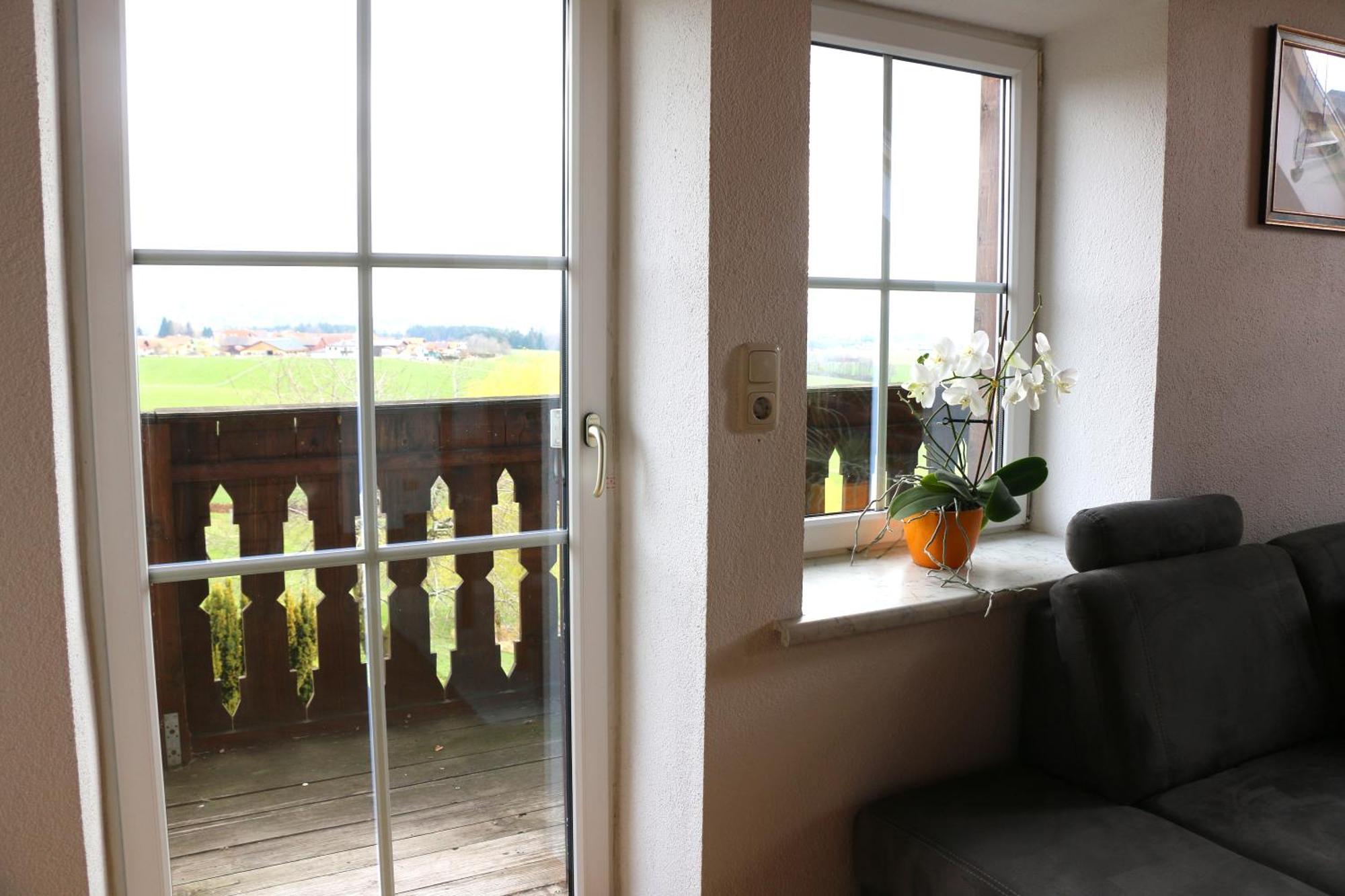 Ferienwohnung Am Bio-Bauernhof Obertrum am See Esterno foto